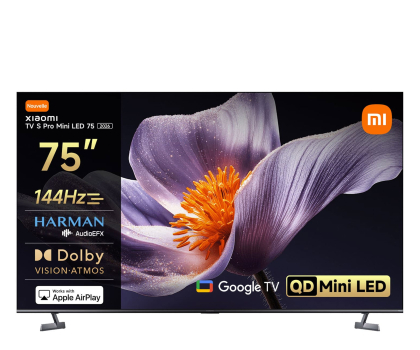 Telewizor Xiaomi TV S Pro 75" MiniLED 4K 144 Hz Google TV Dolby Atmos Vision